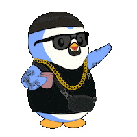 Party Dancing Sticker by Pudgy Penguins