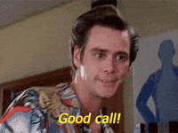 Ace Ventura Good Call GIF by Jim Carrey