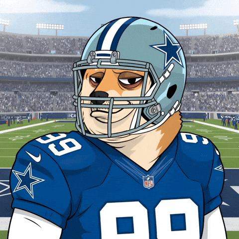 Sad Dallas Cowboys GIF by Doge Pound