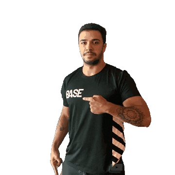 baseniteroi giphyupload base apontando bem vindo Sticker