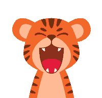 Princeton Baby Tiger Sticker by Princeton University