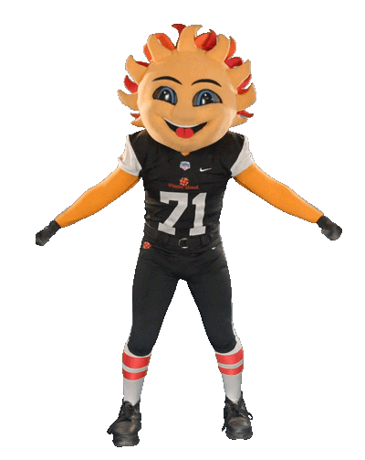Flexing College Football Sticker by PlayStation Fiesta Bowl