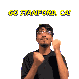 Go Stanford Sticker