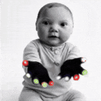 Gloves Shut Up GIF