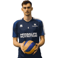 jean patry volleyball Sticker by EuroVolley2019Fr