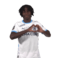 Ligue 1 Love Sticker by Olympique de Marseille