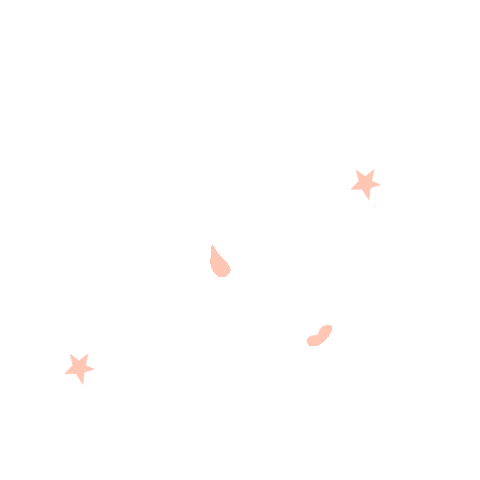 Cherry Blossom Flower Sticker by Quinn the Fox