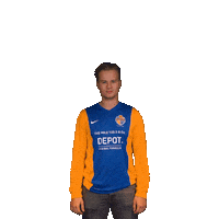 blauwgeel football voetbal veghel zaterdagvoetbal Sticker