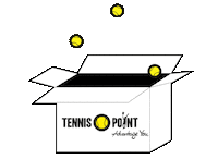 Tennis-Point tennis present package receiving Sticker