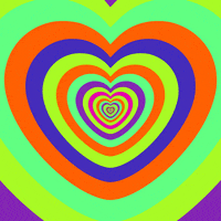 i love you hearts GIF by Feliks Tomasz Konczakowski