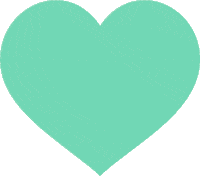 In Love Heart Sticker by Ginger Milk Natural Care
