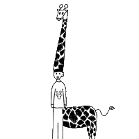 Giraffe Sticker