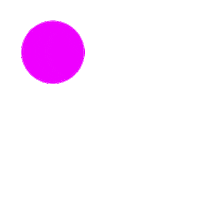 loop flying Sticker by The Swan Collective