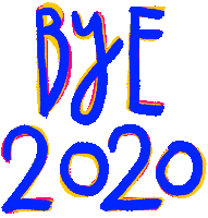 New Year Typography Sticker by adobetrisha