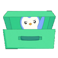 Good Bye Sticker by Pudgy Penguins