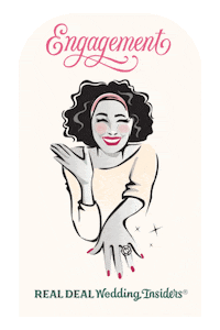 WeddingInsiders wedding book bride engagement Sticker