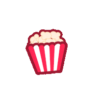 Film Popcorn Sticker by Talking Tom Kids