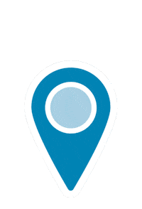 Travel Point Sticker by Pin Estudio