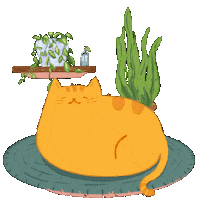 Art Cat Sticker