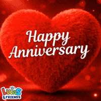 Happy Anniversary Love GIF by Lucas and Friends by RV AppStudios