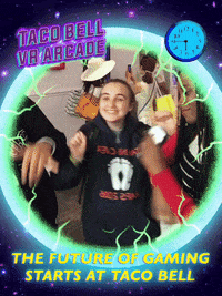 vrarcade GIF by Taco Bell VR Arcade