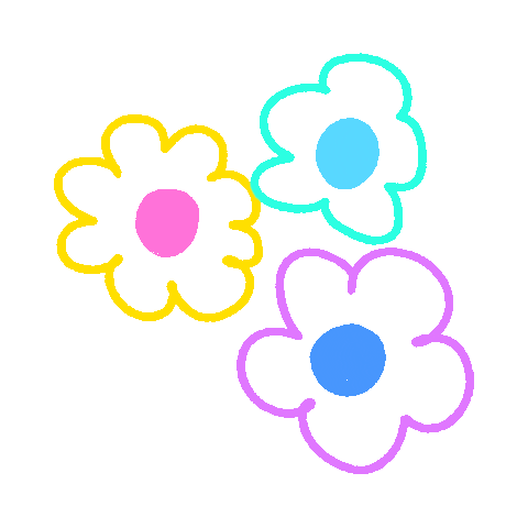 Flower Sticker by nagelstudioharderwijk