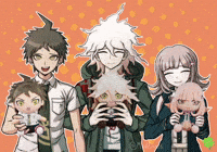 Nagito Plushie GIF