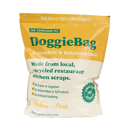 theconsciouspet tcp doggie bag the conscious pet doggiebag Sticker