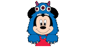 Mickey Mouse Halloween Sticker by Disney