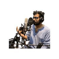 Singer Singing Sticker by Rahul Basak