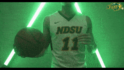 North Dakota State Basketball GIF by NDSU Athletics