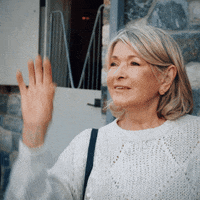 Martha Stewart Hello GIF by ABC Network