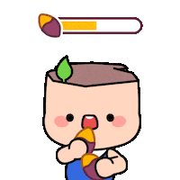 Character Fighting Sticker by haenam