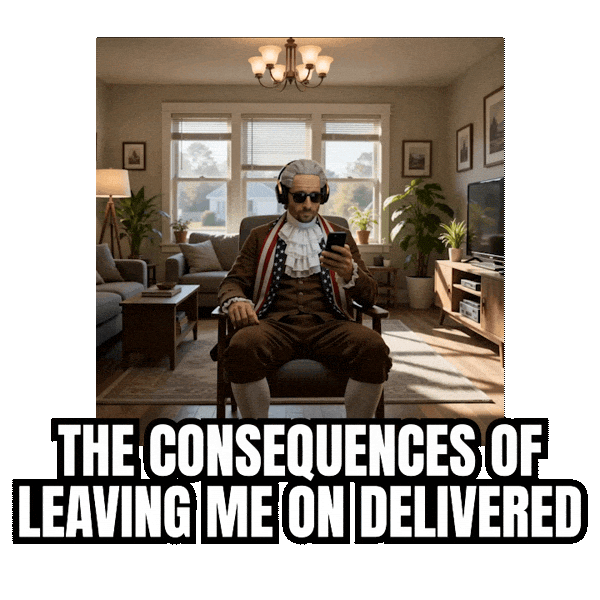 Left On Read Text Me Back Sticker