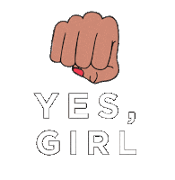 Women Power Yes Sticker by GUERILLA