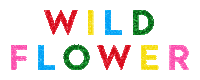 flower power text Sticker by MILLY