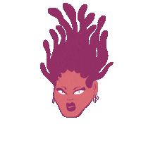 Hair Surprise Sticker