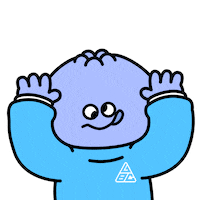 Mocking Funny Face Sticker by Kudaberi