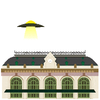 Lea_envahisseurs lyon lesenvahisseurs agencelesenvahisseurs brotteaux Sticker