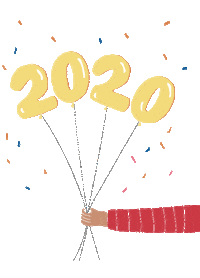 Happy New Year Celebration Sticker by Poketo