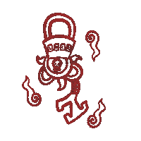 Glow Lock And Key Sticker