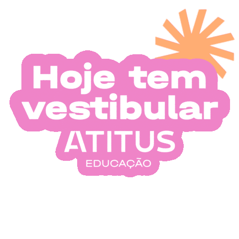 Vestibular Sticker by Atitus Educação