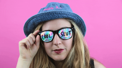 sunglasses tippin shades GIF by Chastity Belt