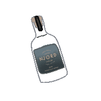 spiritofnjord gin denmark njord spiritofnjord Sticker