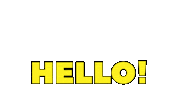 Halo Hello Sticker