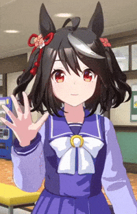 Waving Uma Musume Pretty Derby GIF