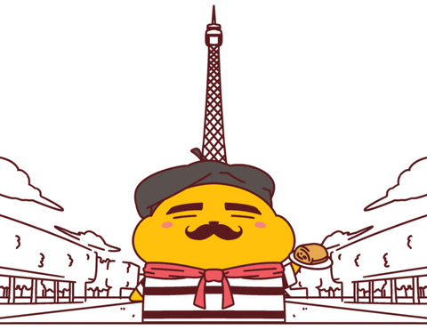 France Eating GIF by Nattan_Universe