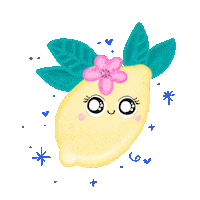 Lemon Lemonade Sticker by sweetmomabcn