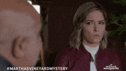 Suspicious Jesse Metcalfe GIF by Hallmark Mystery