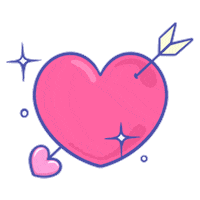 Adore In Love Sticker by O&B